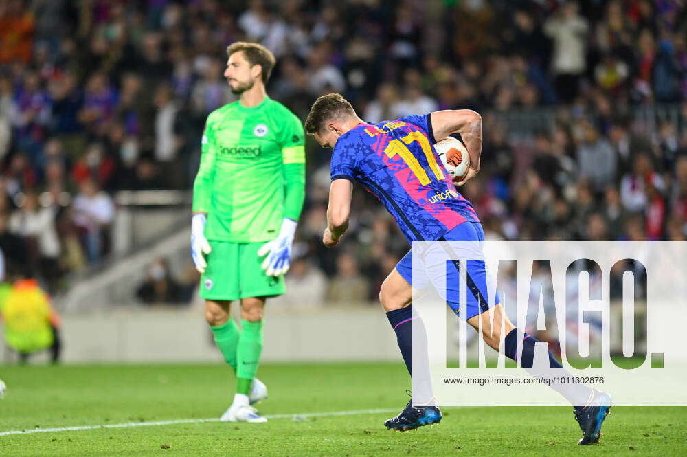 April 14, 2022, Barcelona, Spain: Luuk de Jong of FC Barcelona, Barca ...