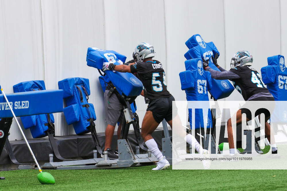 CHARLOTTE, NC - MAY 13: Carolina Panthers Linebacker Dejuan Cooper