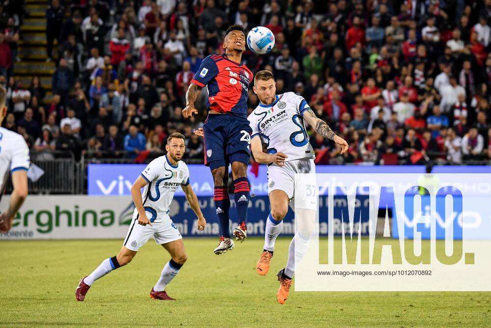 Henrique Dalbert Cagliari Portrait Italian Soccer Serie Match