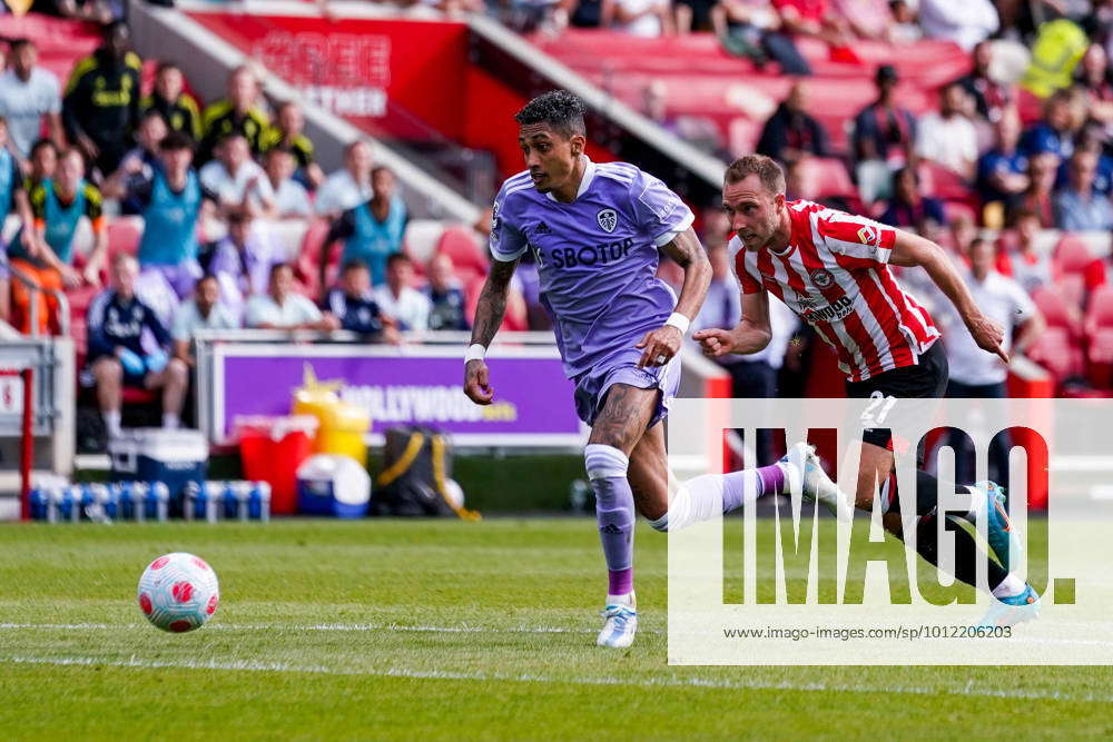 Brentford V Leeds United Premier League 22 05 2022 Leeds United Forward Raphinha 10 In The Lead 4952