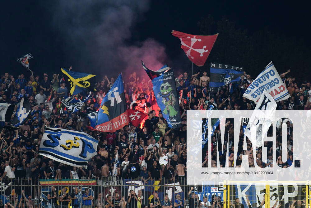 Serie B Championship 2021-22, Play Off Monza-Pisa 2-1, CURVA SUPPORTERS ...