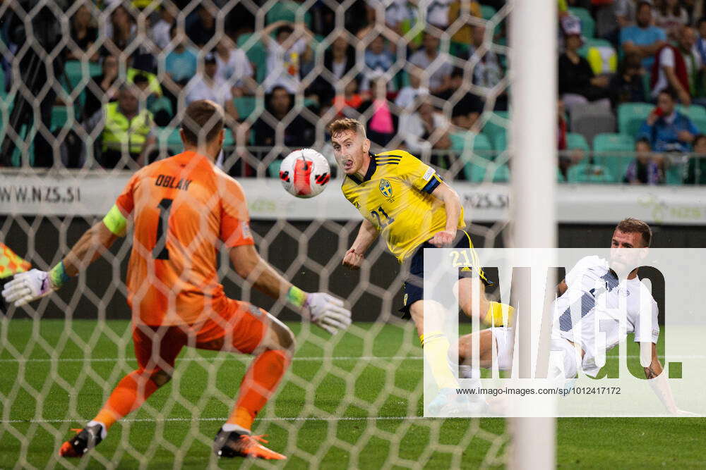 220602 Dejan Kulusevski Of Sweden Scores The 0 2 Goal Behind Goalkeeper ...