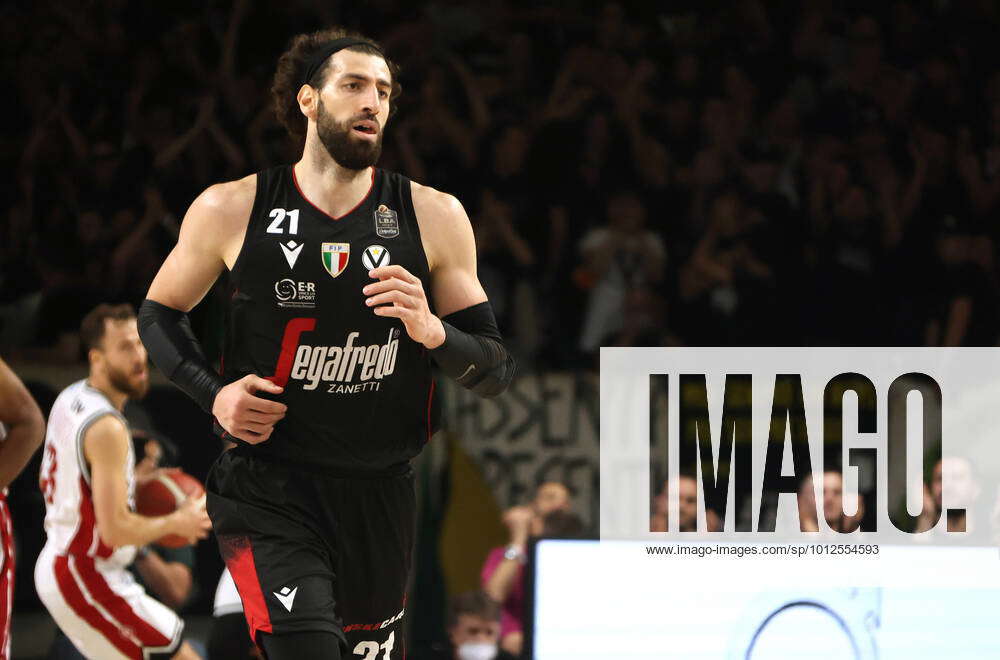 June 10, 2022, Bologna, Italy: Tornike Shengelia (Segafredo Virtus Bologna) during  game 2 of the