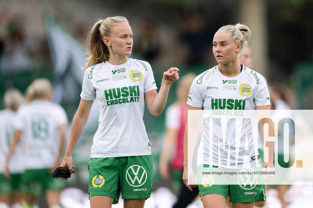 220617 Hammarbys Emma Jansson is depressed after the football match in ...