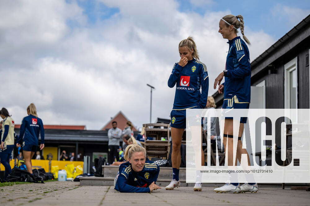 220621 Rebecka Blomqvist, Nathalie Björn and Amanda Ilestedt of