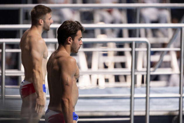 BOUYER Jules JANDARD Alexis FRA Diving Mens 3m synchro springboard ...