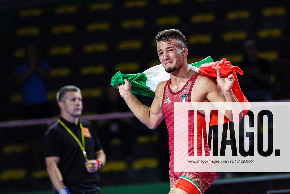 Wrestling u17 European Championships 57kg FS Simone Vincenzo PIRODDU