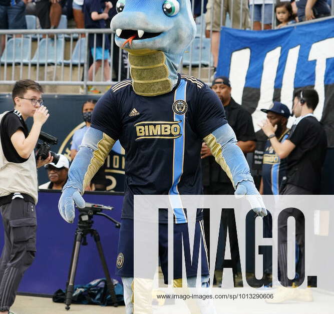 CHESTER, PA - AUGUST 01: The Philadelphia Union mascot, Phang