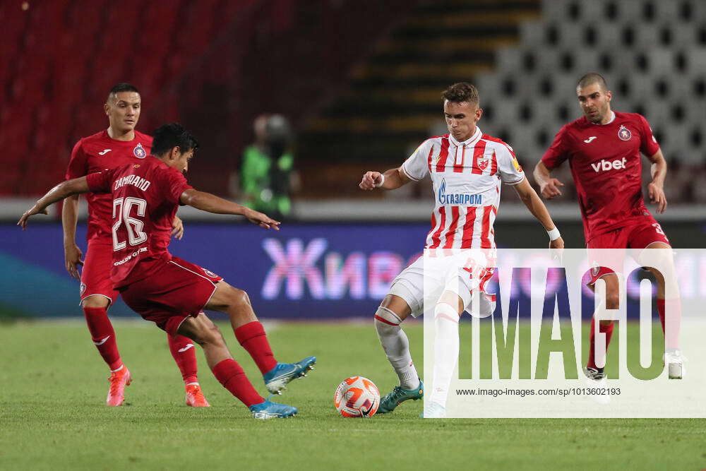 CRVENA ZVEZDA Vs PYUNIK ARMENIA STEFAN MITROVIC Of Crvena Zvezda UEFA ...