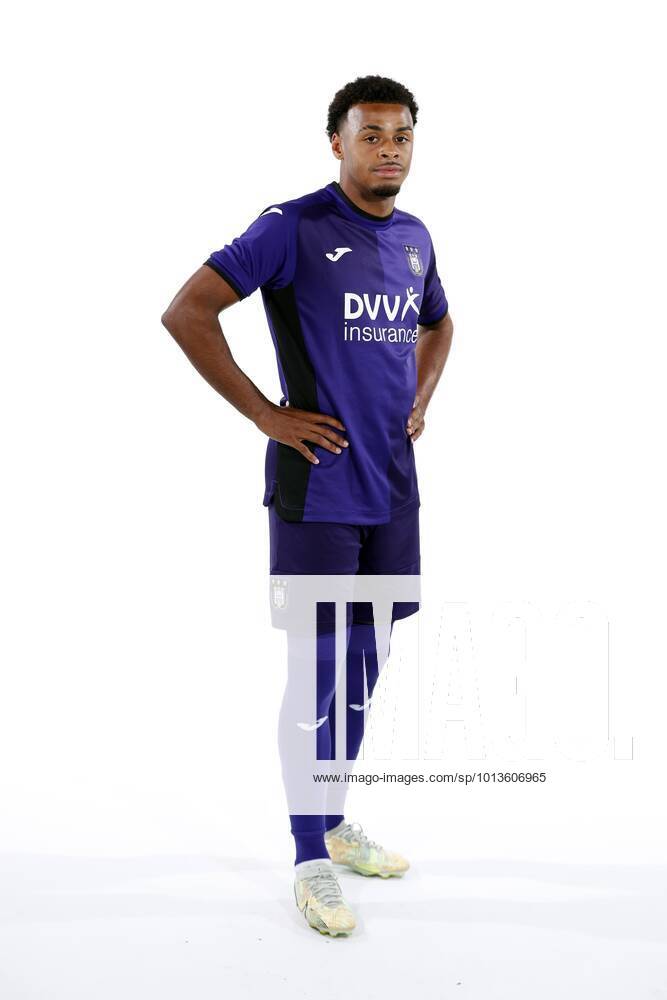 NEERPEDE, BELGIUM - AUGUST 04 : Ilay Camara during the photoshoot of Rsc  Anderlecht Futures on