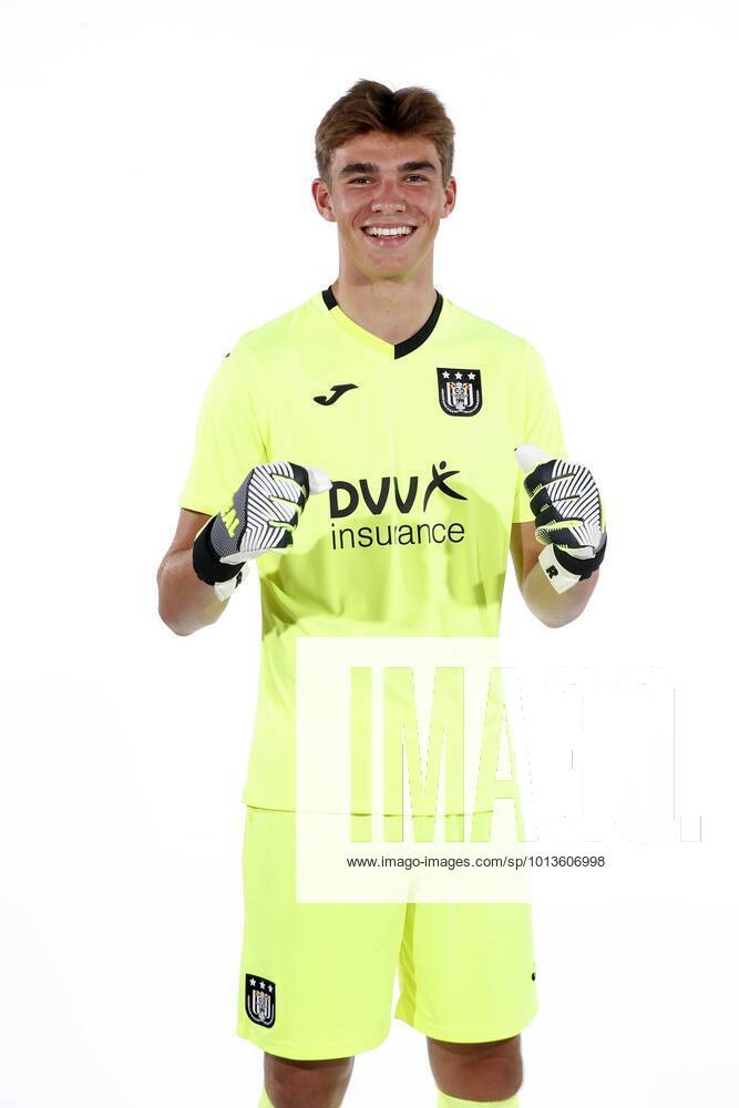 NEERPEDE, BELGIUM - AUGUST 04 : Nicholas Rutgeerts during the photoshoot of Rsc  Anderlecht Futures