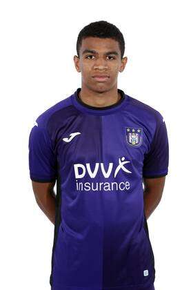 NEERPEDE, BELGIUM - AUGUST 04 : Sullyan Amisso during the photoshoot of Rsc  Anderlecht Futures on