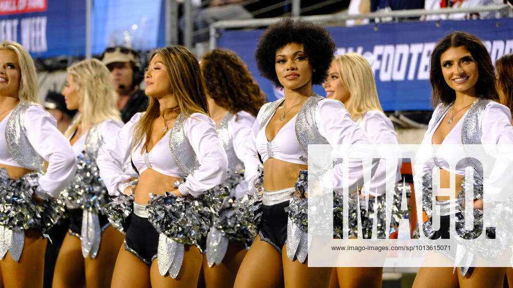 Canton, OH, USA. 4th Aug, 2022. Las Vegas Raiderettes during the