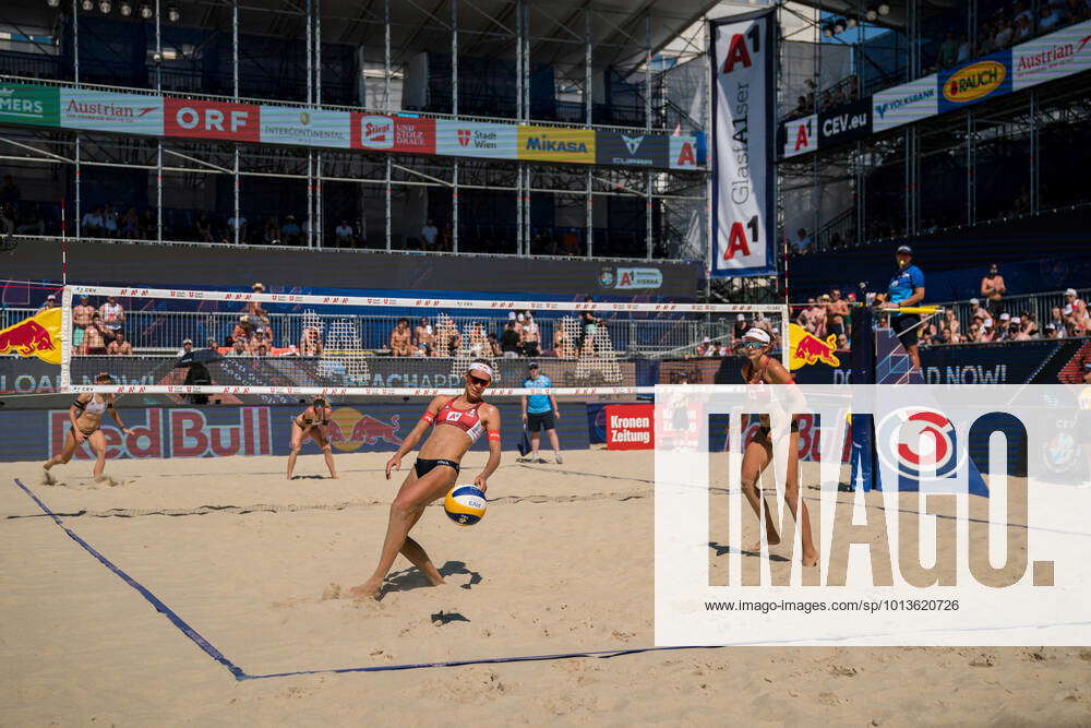 Beach volleyball, Beachvolleyball CEV Nations Cup 2022 VIENNA,AUSTRIA
