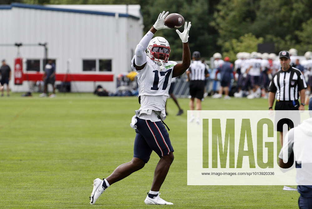 FOXBOROUGH, MA - AUGUST 17: New England Patriots wide receiver