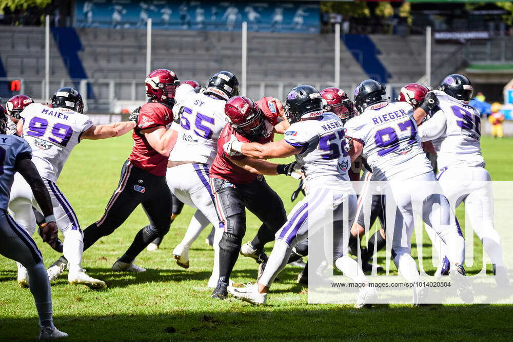 Rhein Fire Vs Frankfurt Galaxy American Football European League Of ...