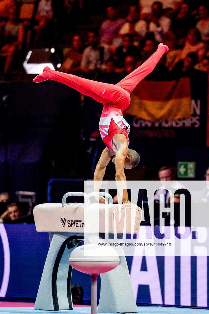 FRASER Joe GBR GER, Artistics Gymnastics Mens Pommel Horse Final Pommel