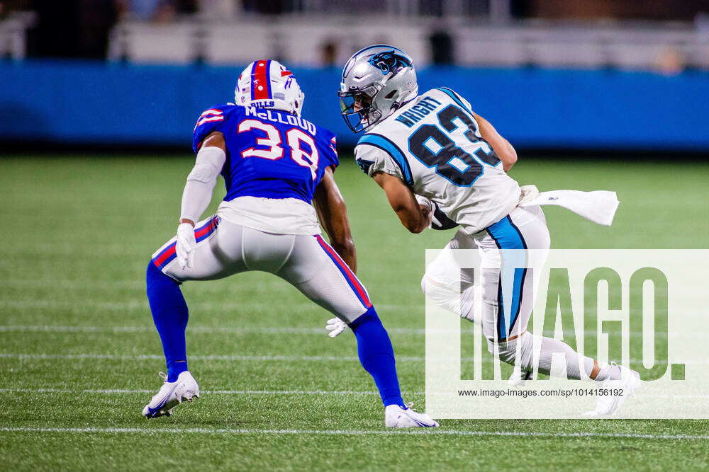 CHARLOTTE, NC - AUGUST 26: Buffalo Bills corner back Nick McCloud