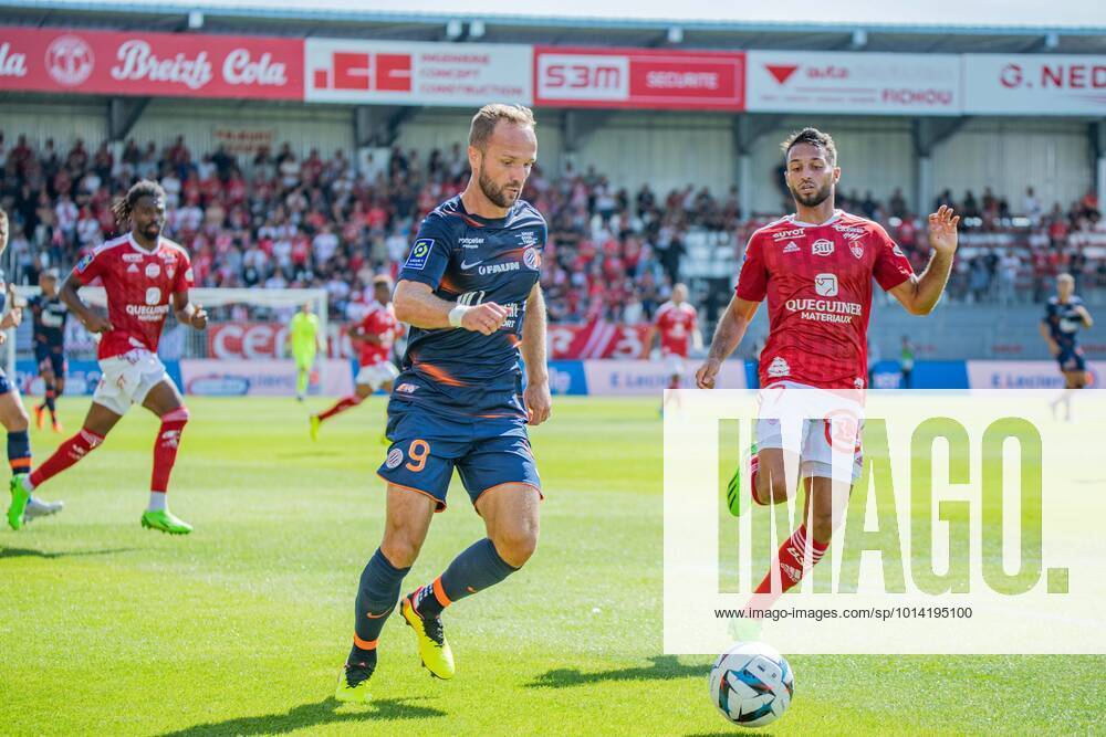 Valere Germain (Montpelier Herault SC) FOOTBALL : Stade Brestois vs