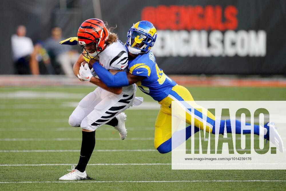 Cincinnati Bengals wide receiver Trenton Irwin (16) celebrates his