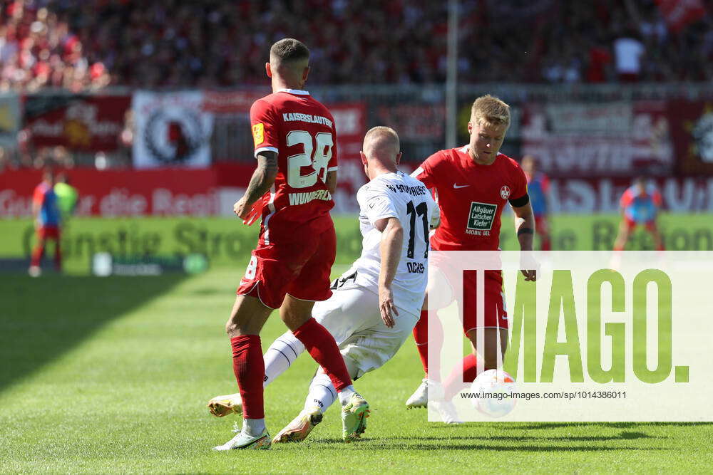 Ochs Philipp,(SV Sandhausen, 11),Zimmer Jean,(1. FC Kaiserslautern,c 8), , GER, Fussball,2. Bundesli