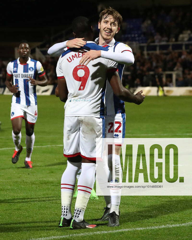 Hartlepool United v Crewe Alexandra - Sky Bet League 2 Josh Umerah of ...