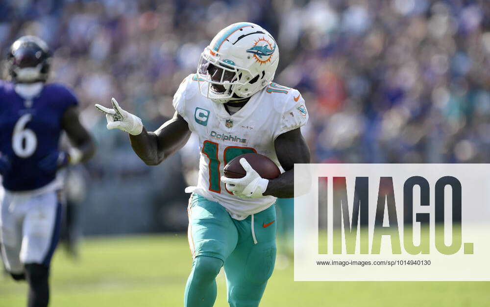 Baltimore, USA. 18th Sep, 2022. Miami Dolphins wide receiver