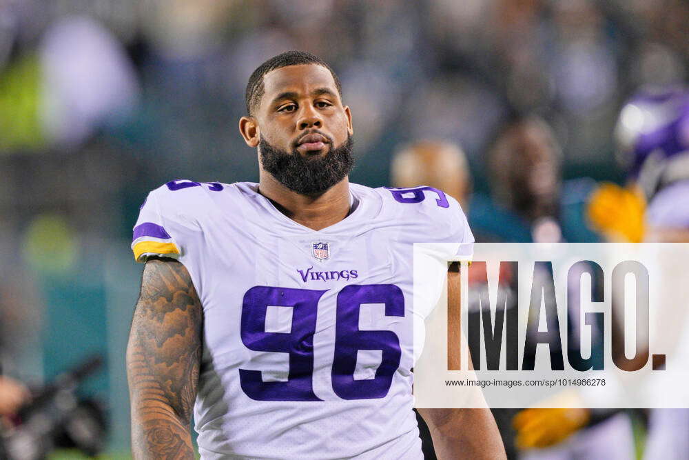 PHILADELPHIA, PA - SEPTEMBER 19: Minnesota Vikings dl Ross Blacklock (96)  looks on during the game