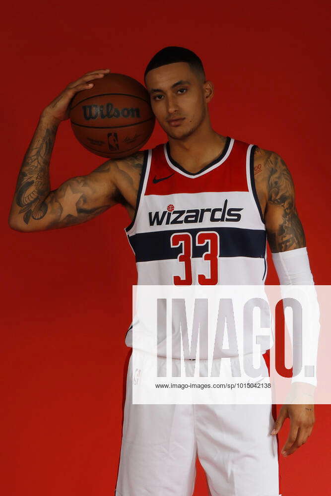 Kyle Kuzma of the Washington Wizards poses for a portrait during