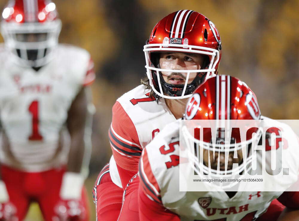 September 24, 2022: Cameron Rising (7) of the Utah Utes under center in ...