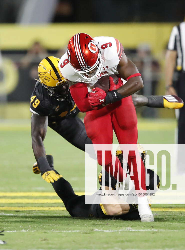 September 24, 2022: Tavion Thomas (9) Of The Utah Utes Carries The Ball 