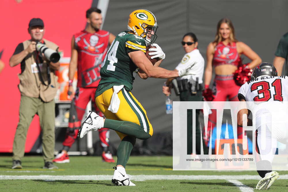 TAMPA, FL - SEPTEMBER 25: Green Bay Packers Tight End Tyler Davis (84 ...