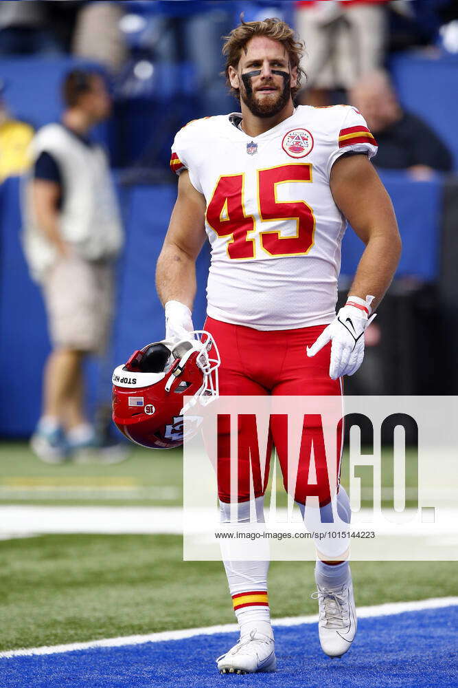 INDIANAPOLIS, IN SEPTEMBER 25 Kansas City Chiefs Fullback Michael