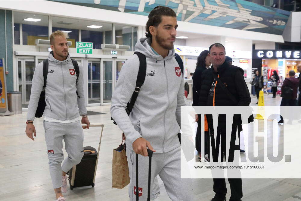 SERBIA SRDJAN BABIC i UROS RACIC odlazak fudbalera reprezentacije