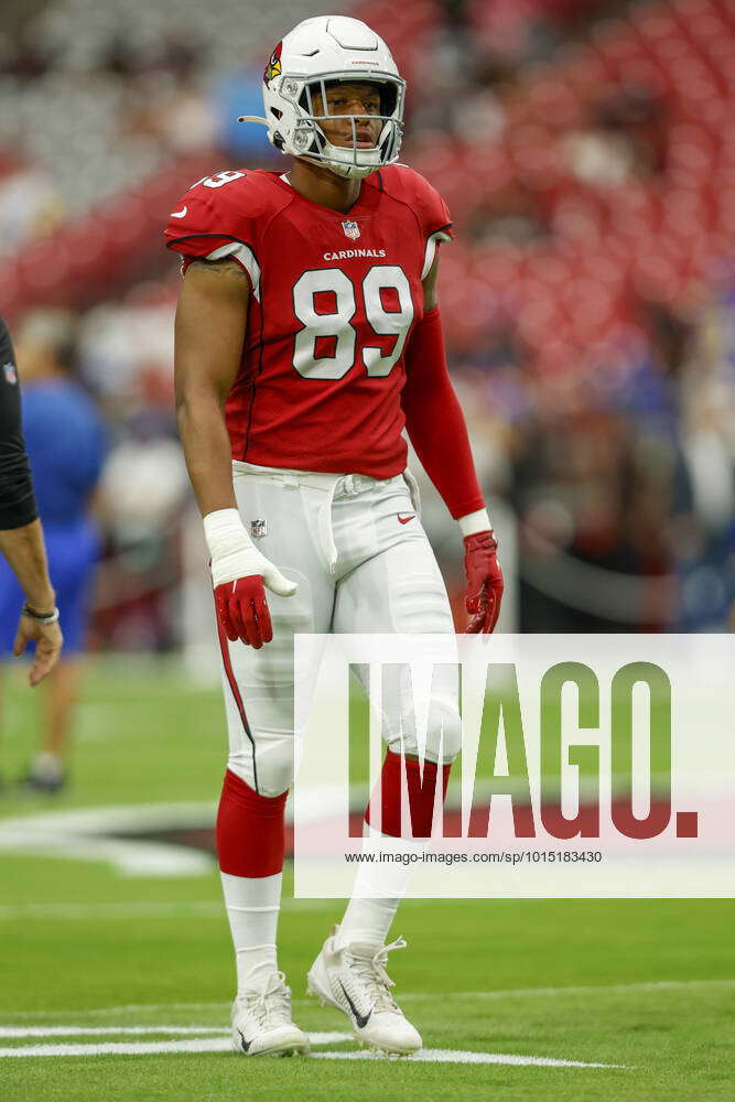 PHOENIX, AZ - SEPTEMBER 25: Arizona Cardinals tight end Stephen Anderson  (89) during the NFL