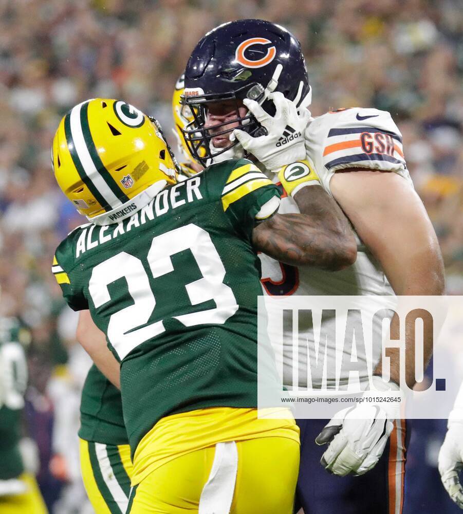 Syndication: The Post-Crescent, Green Bay Packers cornerback Jaire  Alexander (23) gets in a scuffle