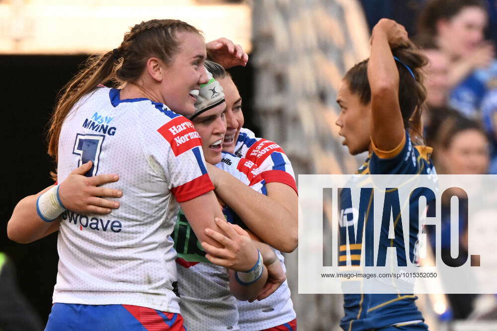 NRLW GRAND FINAL, Jesse Southwell of the Knights celebrates her try ...