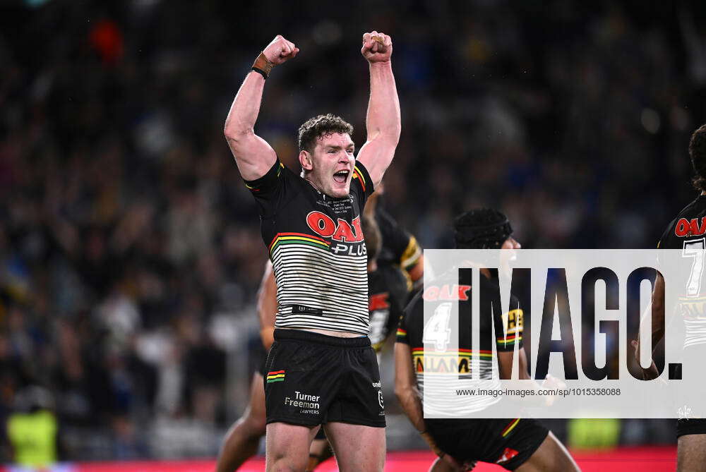 NRL GRAND FINAL, Liam Martin Of The Panthers Reacts Following The NRL ...