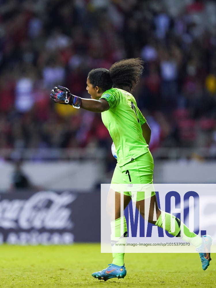 San Jose, Costa Rica, August 16th 2022: Goalkeeper Genesis Perez (1 ...