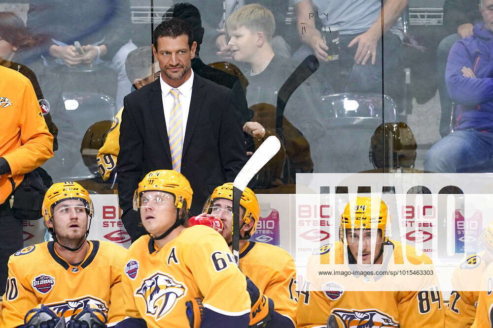 BERN, SWITZERLAND OCTOBER 03 assistant coach Dan Hinote of Nashville during  the game at