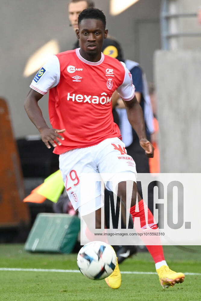 FLORIAN BALOGUN, Stade de Reims, Ligue 1, 2022-23, Stade de Reims vs ...