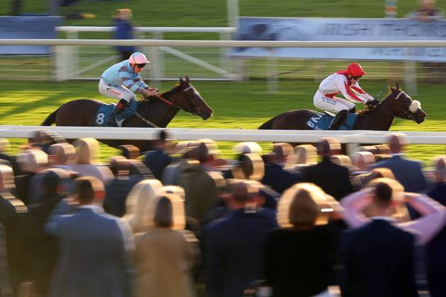 Horse racing York Races YANIFER ridden by Oisin McSweeney and trained ...