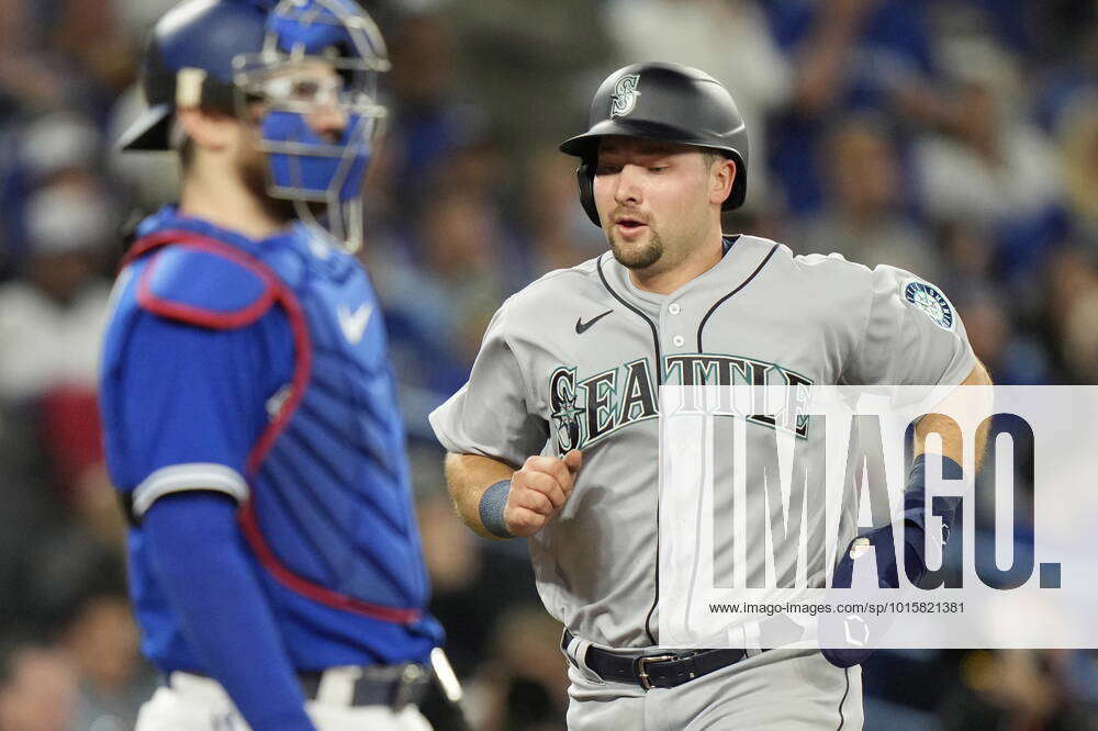 October 8, 2022, TORONTO, ON, CANADA Seattle Mariners catcher Cal
