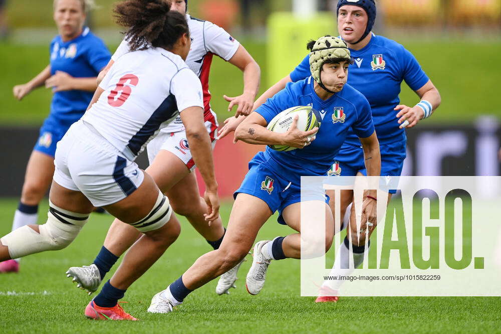 WOMENS RUGBY WORLD CUP USA ITALY Beatrice Rigoni of Italy during