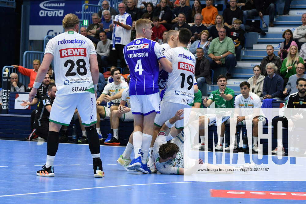 1 Handball Bundesliga VfL Gummersbach SCDHFK Leipzig, Schwalbe Arena ...