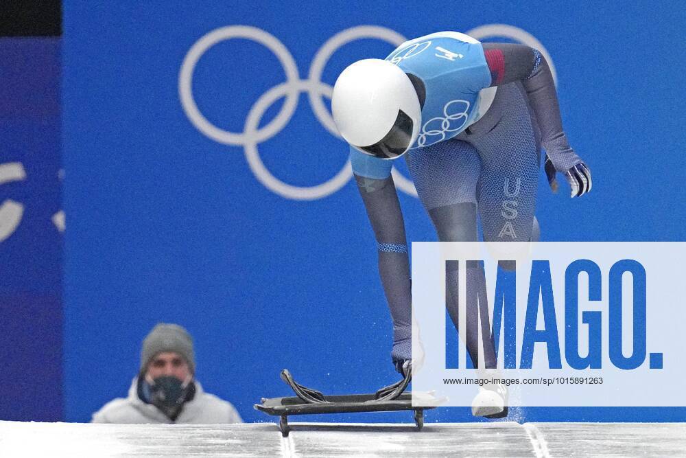 Olympics SkeletonWomens Individual, Feb 12, 2022; Yanqing, China