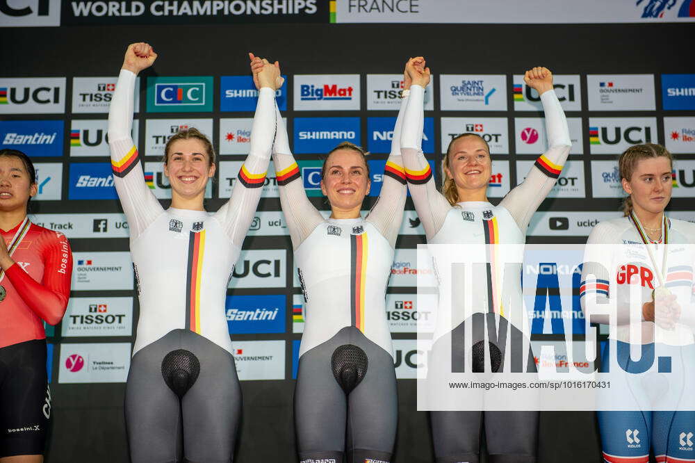 Pauline Sophie GRABOSCH, Emma HINZE, Lea Sophie FRIEDRICH UCI Track World Championships