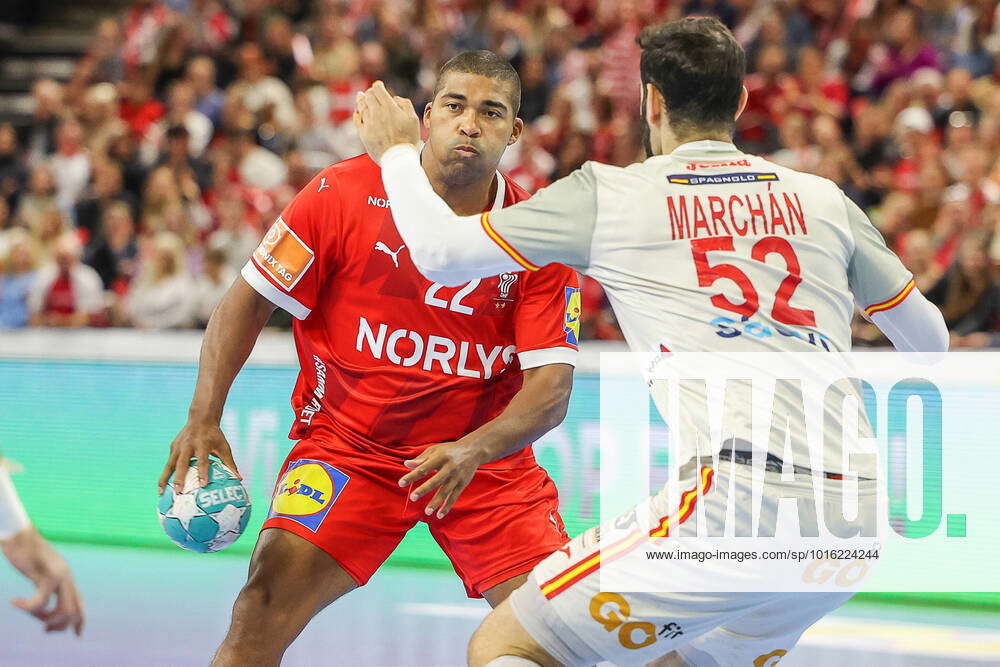 Denmark v Spain, EHF Euro Cup handball, Copenhagen, Denmark Copenhagen