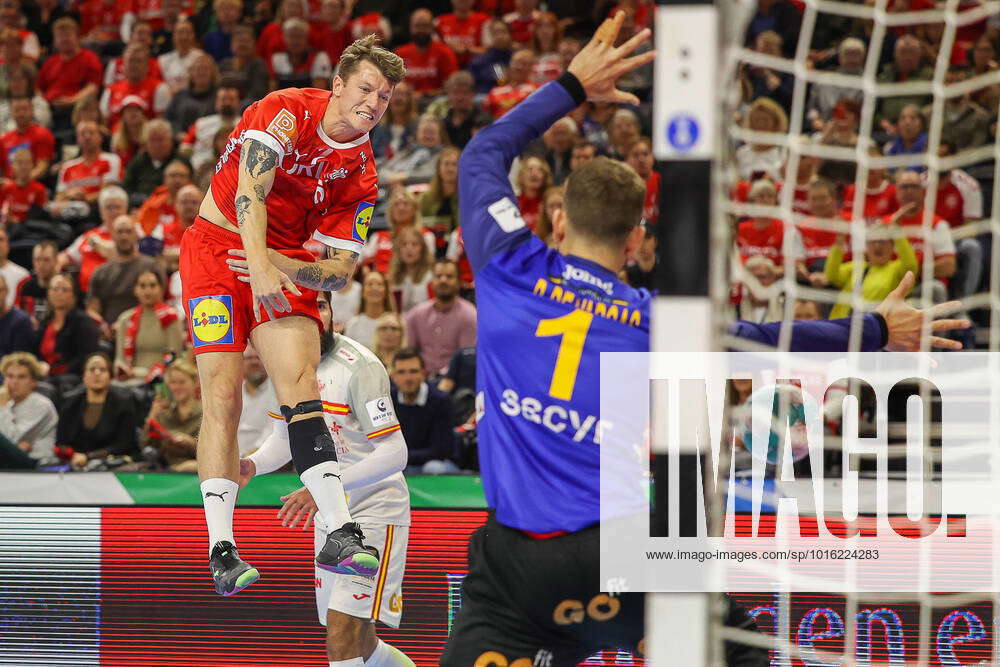 Denmark v Spain, EHF Euro Cup handball, Copenhagen, Denmark Copenhagen