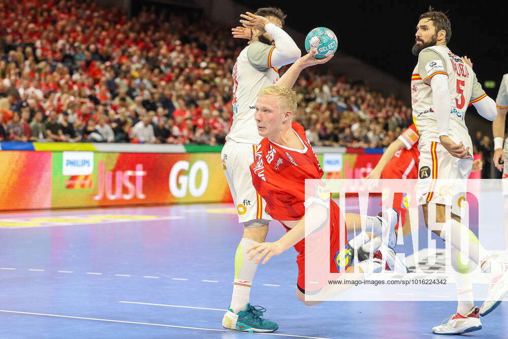 Denmark v Spain, EHF Euro Cup handball, Copenhagen, Denmark Copenhagen